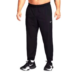Nike pants Dri-Fit lite weight black tapered legs  Size: large